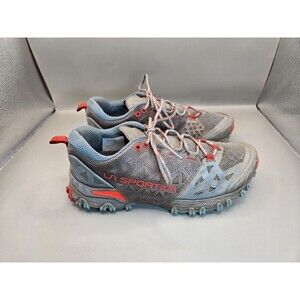la sportiva bushido II Trail Shoes Men's 7 Grey Running Hiking Outdoor Sneakers